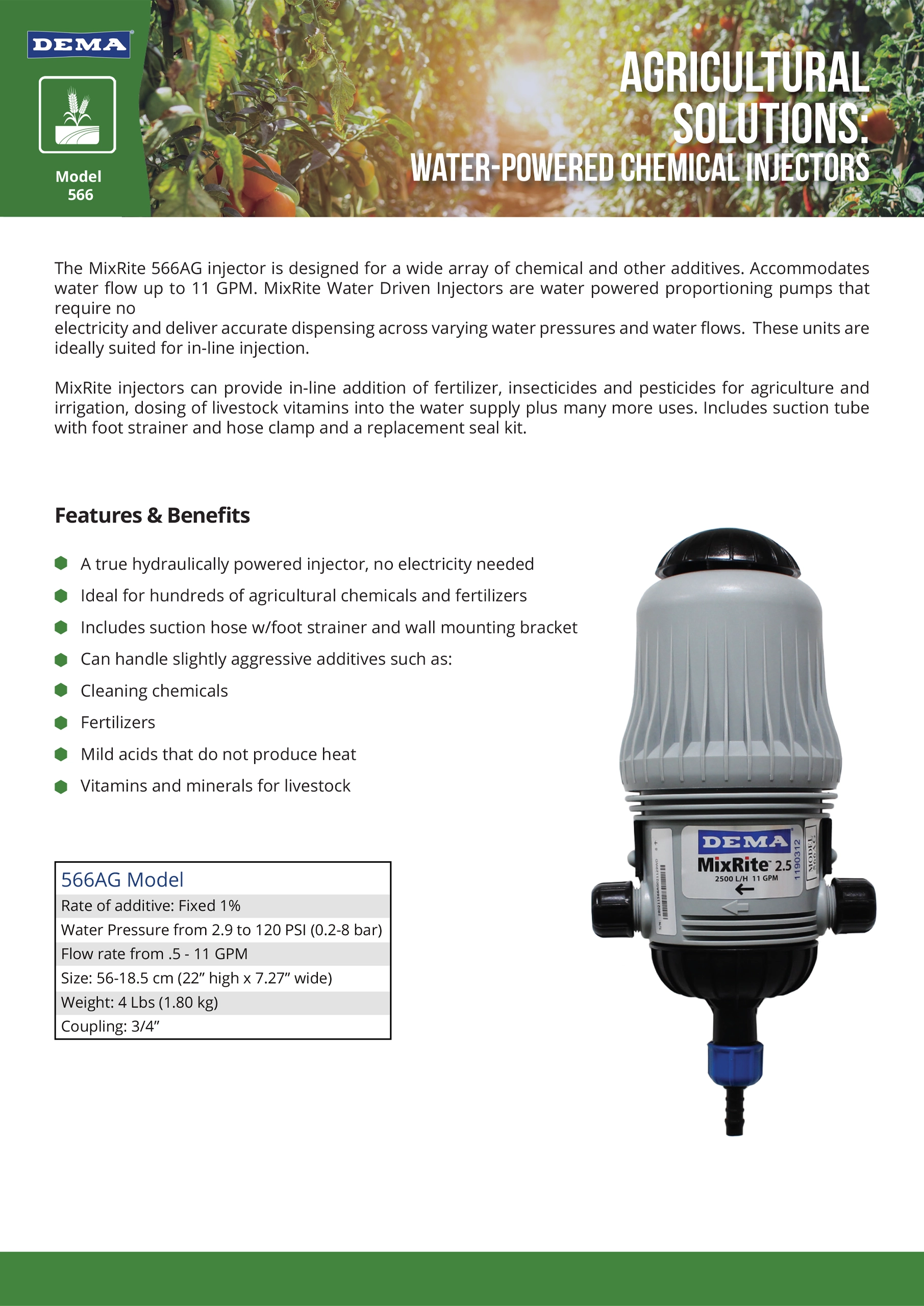 MixRite 566AG