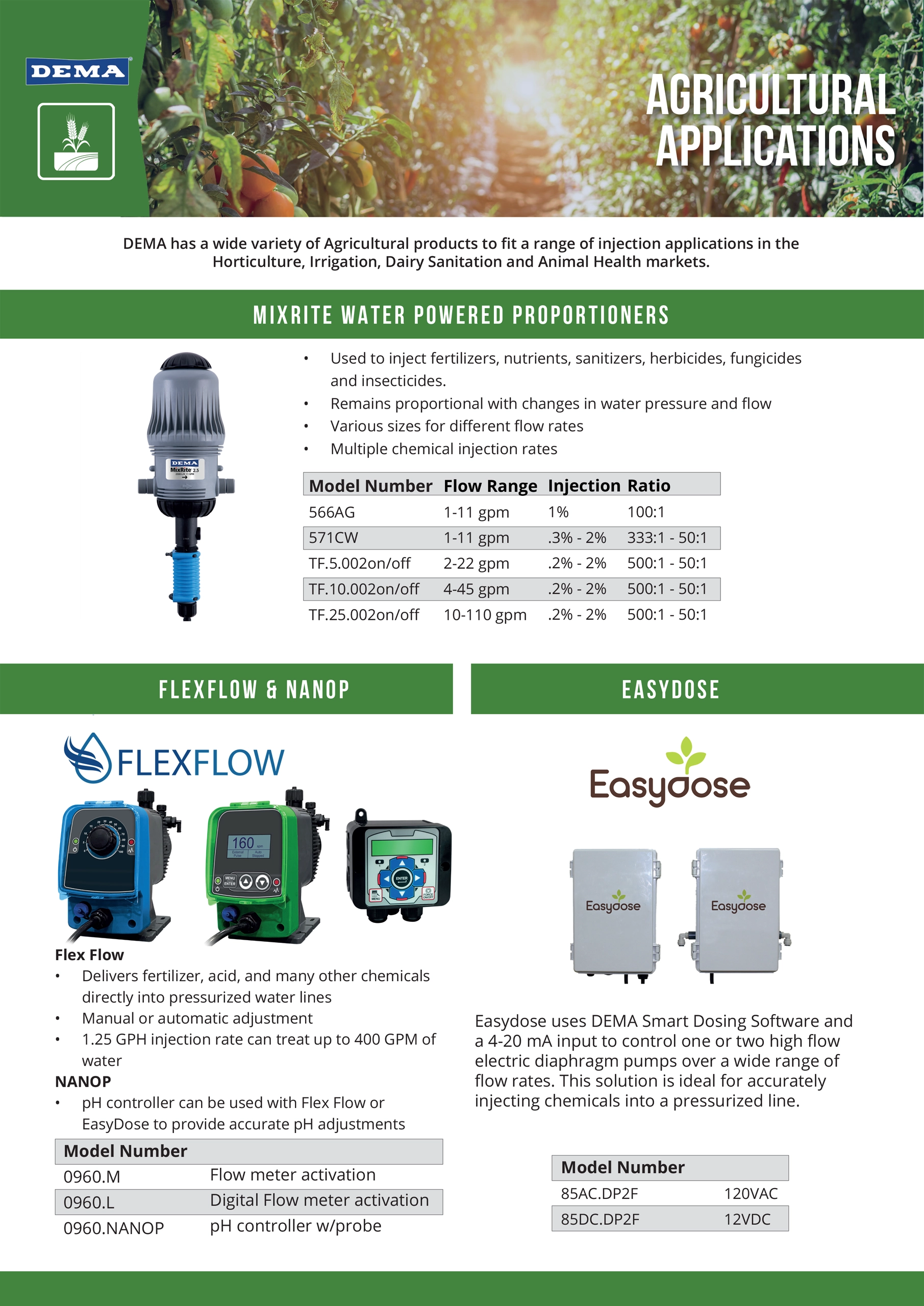 Agricultural Applications